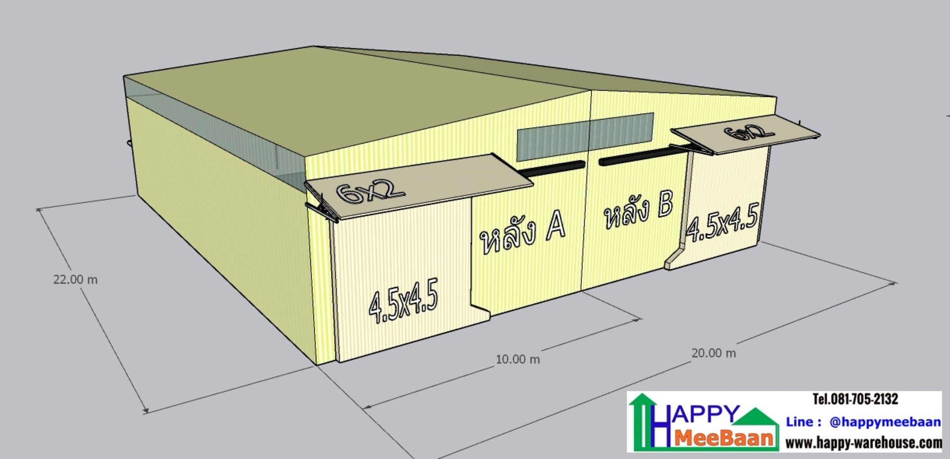 ออกแบบโครงการโกดังให้เช่า โกดังเช่าขนาดเล็ก ราคาถูก คืนทุนไว แจกแบบ3D ออกแบบโครงการโกดังให้เช่า โกดังเช่าขนาดเล็ก ราคาถูก คืนทุนไว แจกแบบ3D