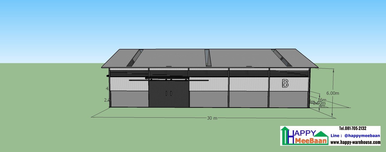 แบบโรงงาน พร้อมออฟฟิศ