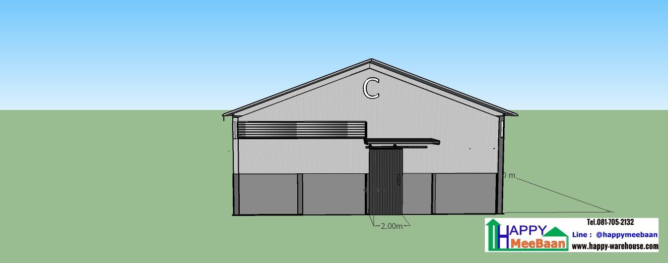 แบบโรงงาน พร้อมออฟฟิศ