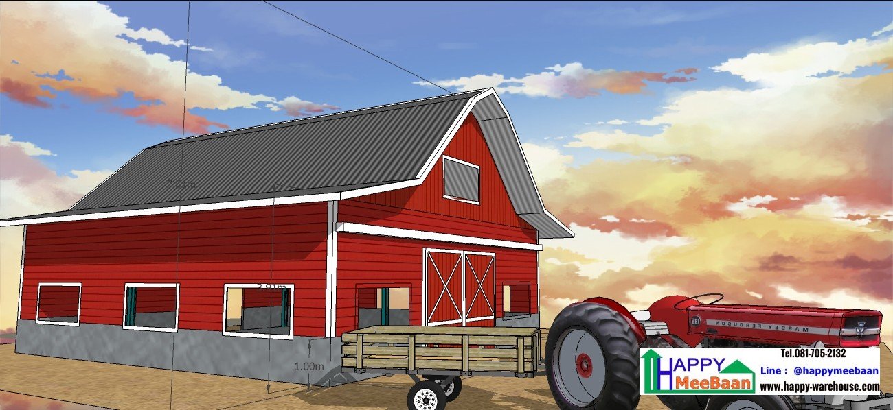 แบบโกดัง แบบโรงงาน แบบโรงนา