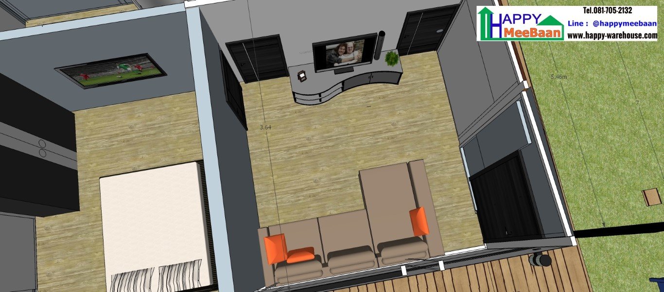 บ้านสำเร็จรูป บ้านน็อคดาวน์