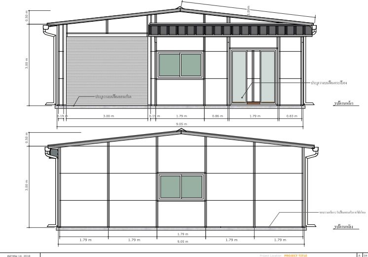 แบบออฟฟิศ แบบบ้าน แบบอาคาร แบบคลังสินค้าขนาดเล็ก
