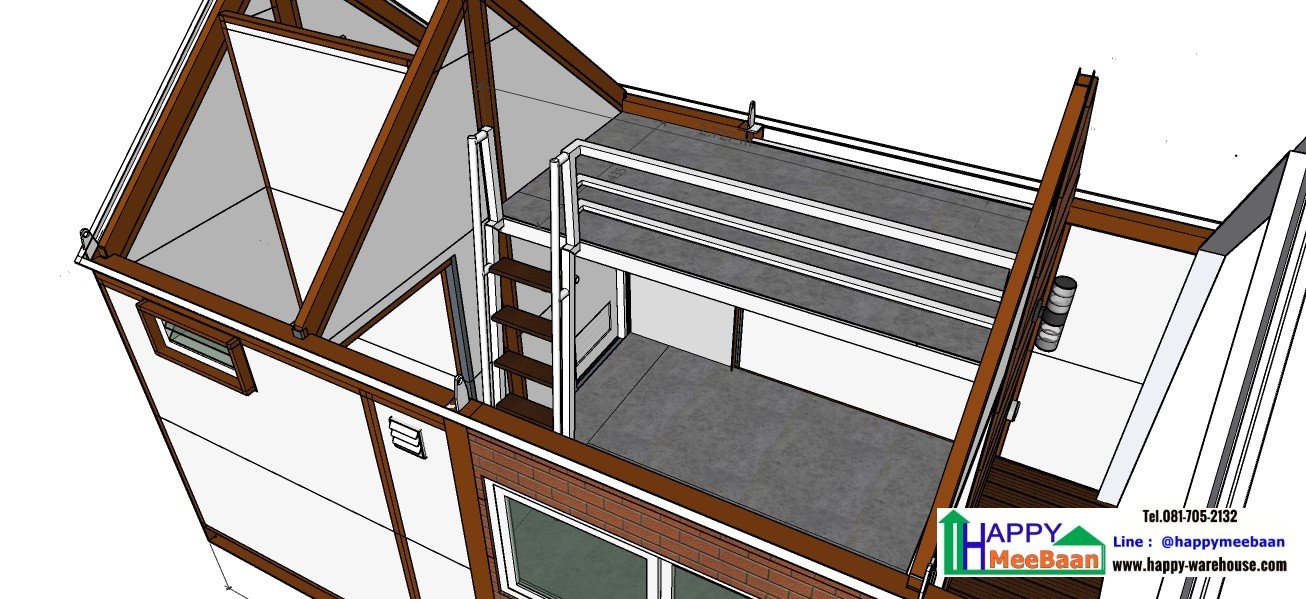 บ้านสำเร็จรูป บ้านน็อคดาวน์