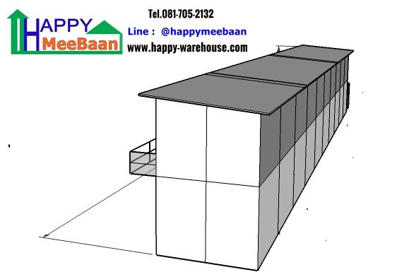 บ้านพักพนักงานสองชั้น