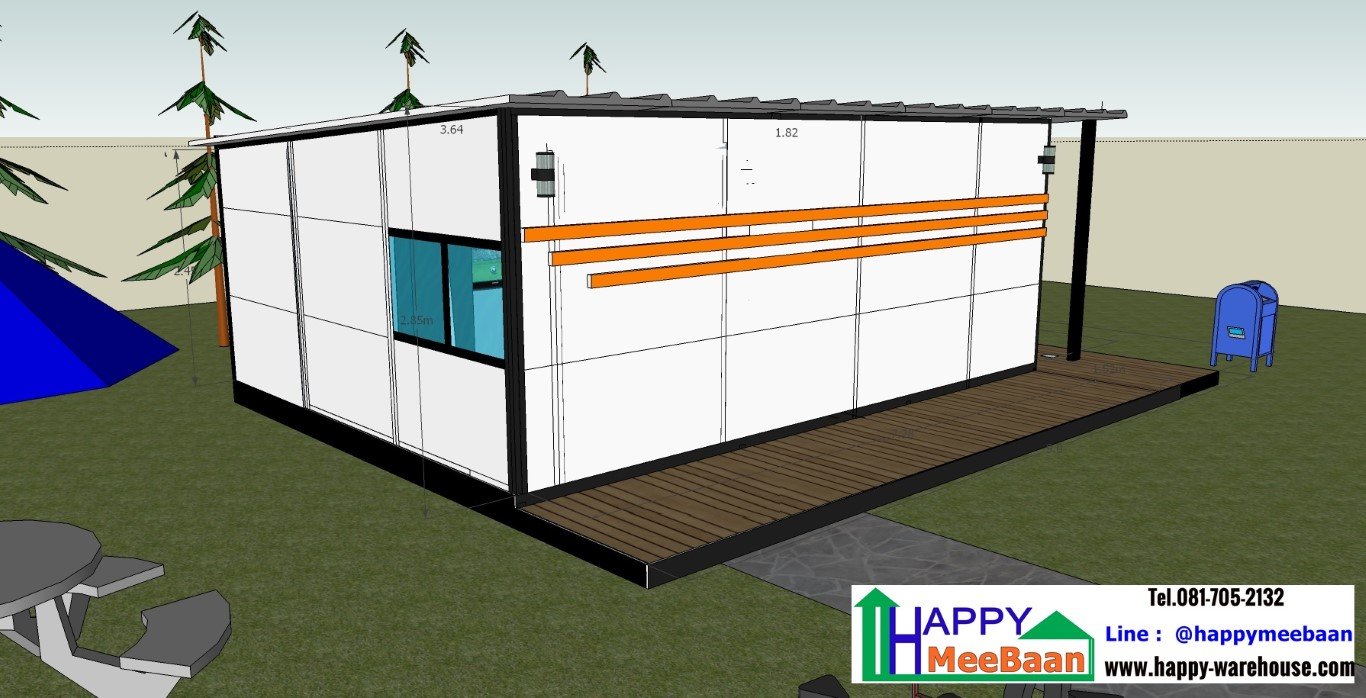 บ้านสำเร็จรูป บ้านน็อคดาวน์