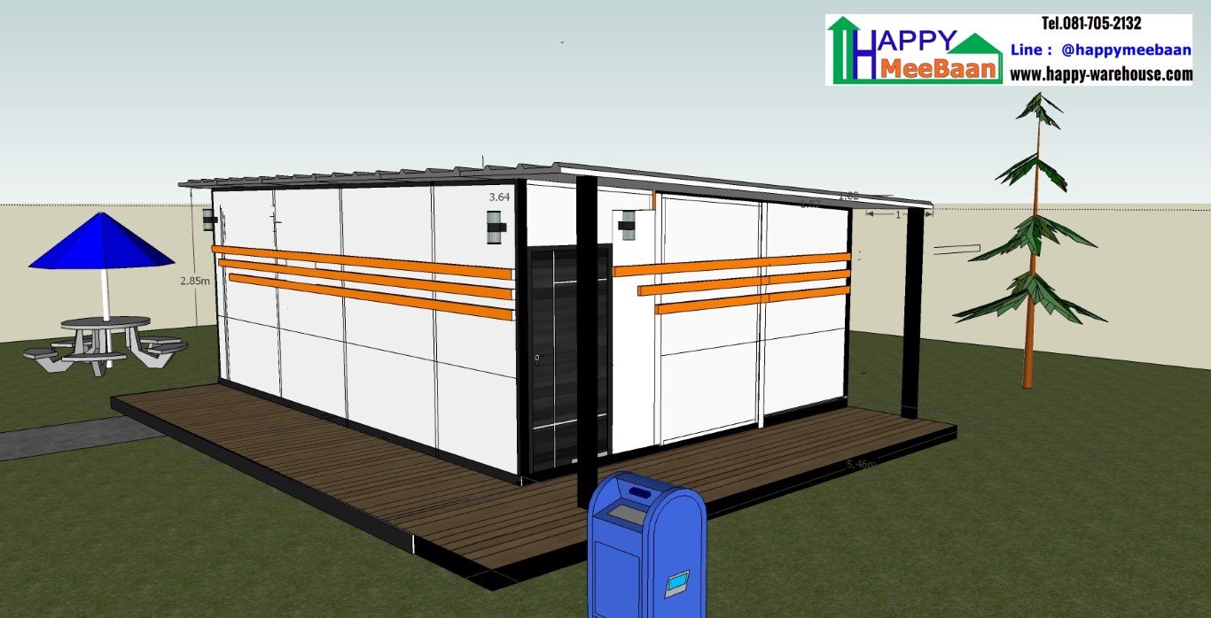 บ้านสำเร็จรูป บ้านน็อคดาวน์