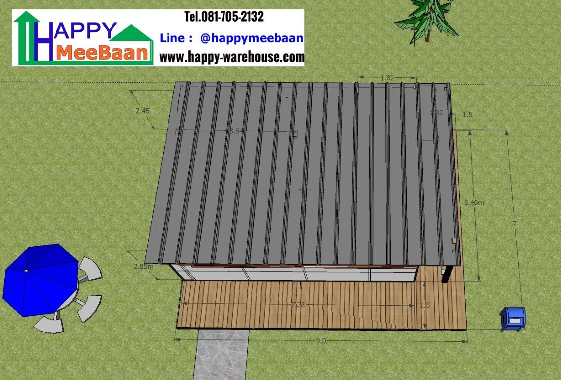 บ้านสำเร็จรูป บ้านน็อคดาวน์