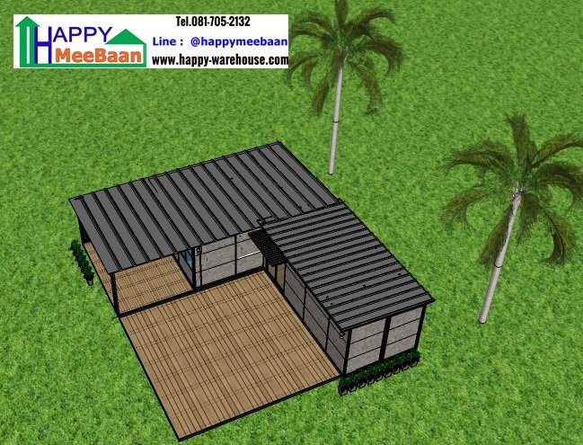 บ้านสำเร็จรูป บ้านน็อคดาวน์