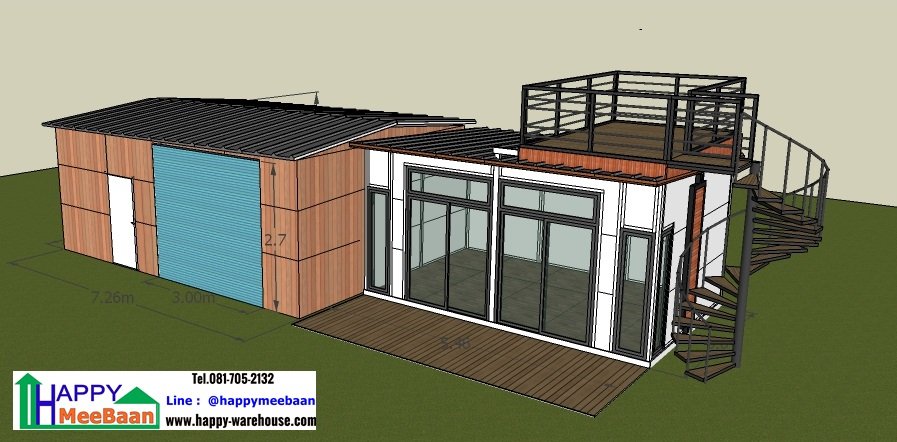 แบบโรงจอดรถ แบบออฟฟิศ