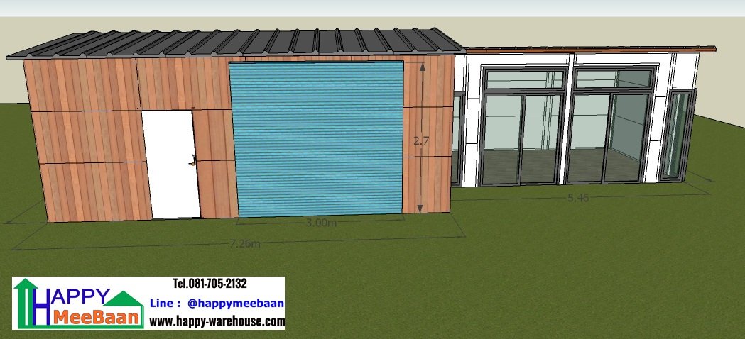 แบบโรงจอดรถ แบบออฟฟิศ