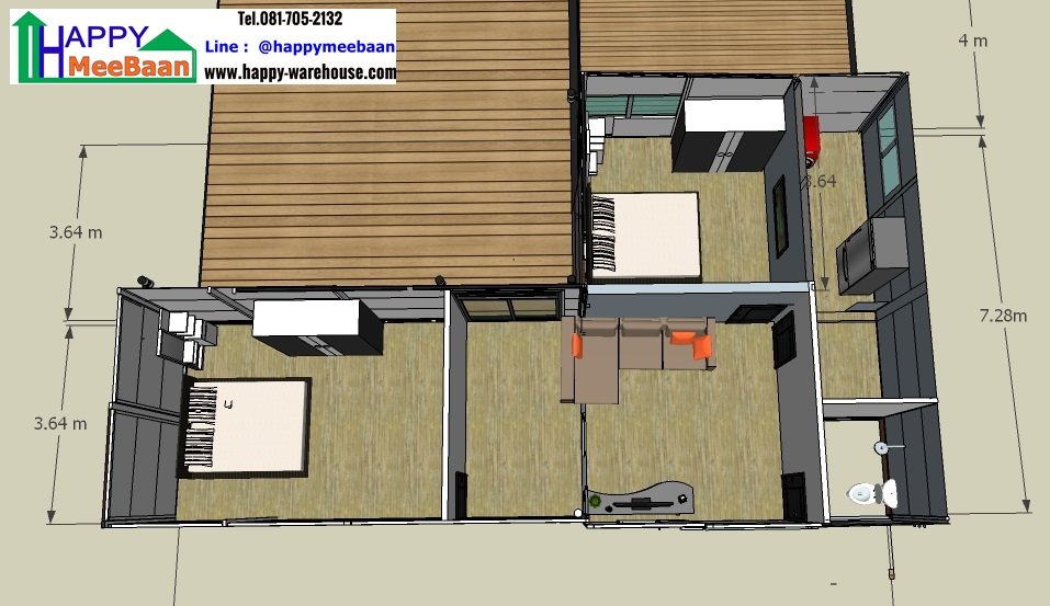 บ้านสำเร็จรูป บ้านน็อคดาวน์