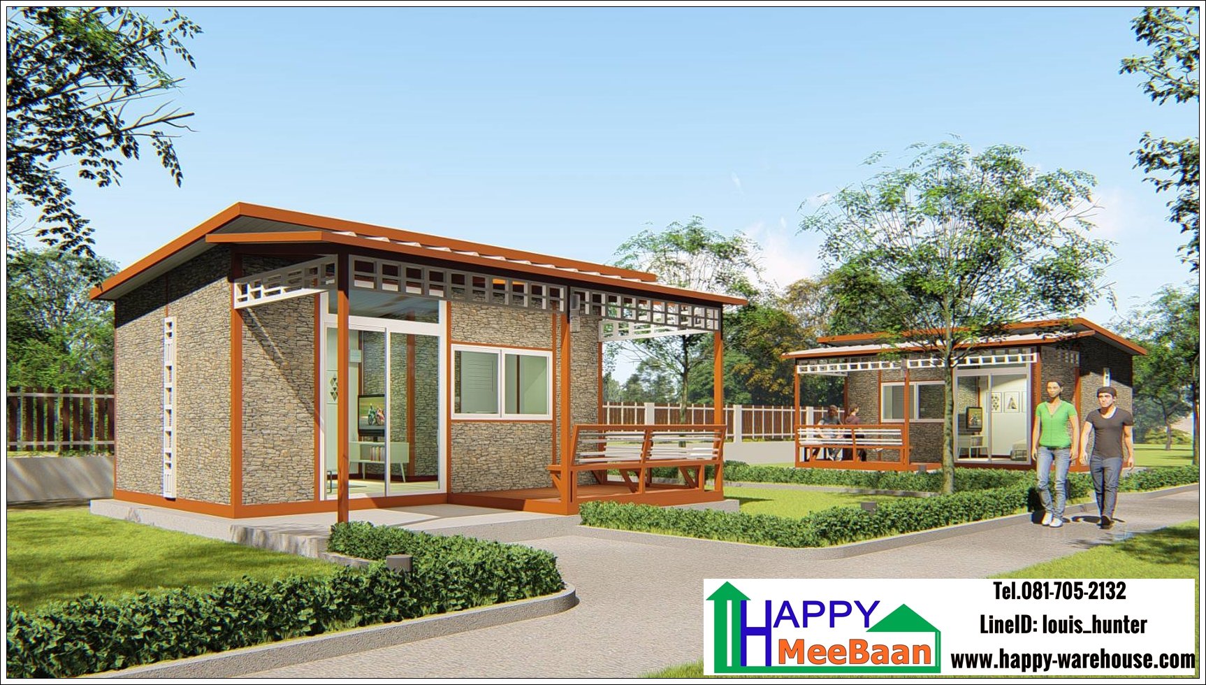 รับสร้างบ้านน็อคดาวน์ บ้านสำเร็จรูป สร้างรีสอร์ท พื้นที่ใช้สอย 32 ตรม. รับสร้างบ้านน็อคดาวน์ บ้านสำเร็จรูป สร้างรีสอร์ท พื้นที่ใช้สอย 32 ตรม.