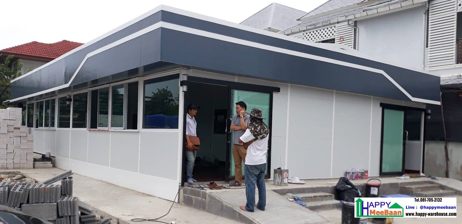 บ้านสำเร็จรูป บ้านน็อคดาวน์