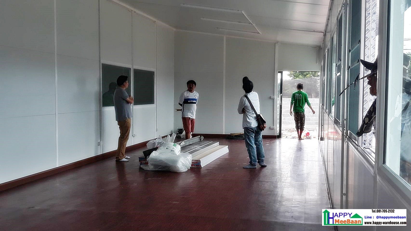 บ้านสำเร็จรูป บ้านน็อคดาวน์