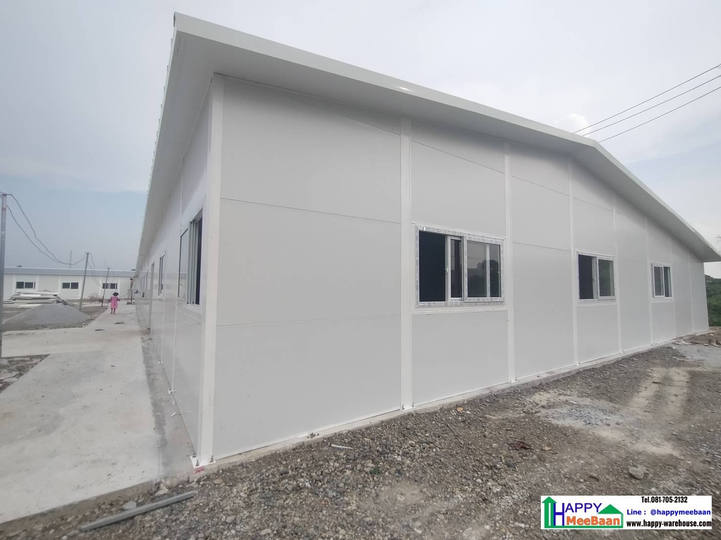 สร้างออฟฟิศ สร้างคลังสินค้า ผนัง EPS