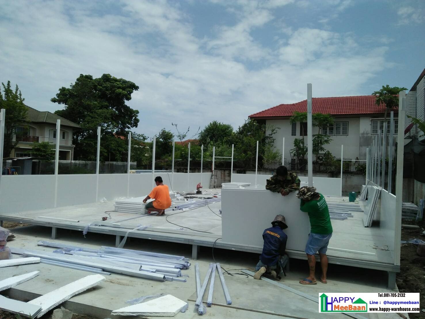 บ้านสำเร็จรูป บ้านน็อคดาวน์