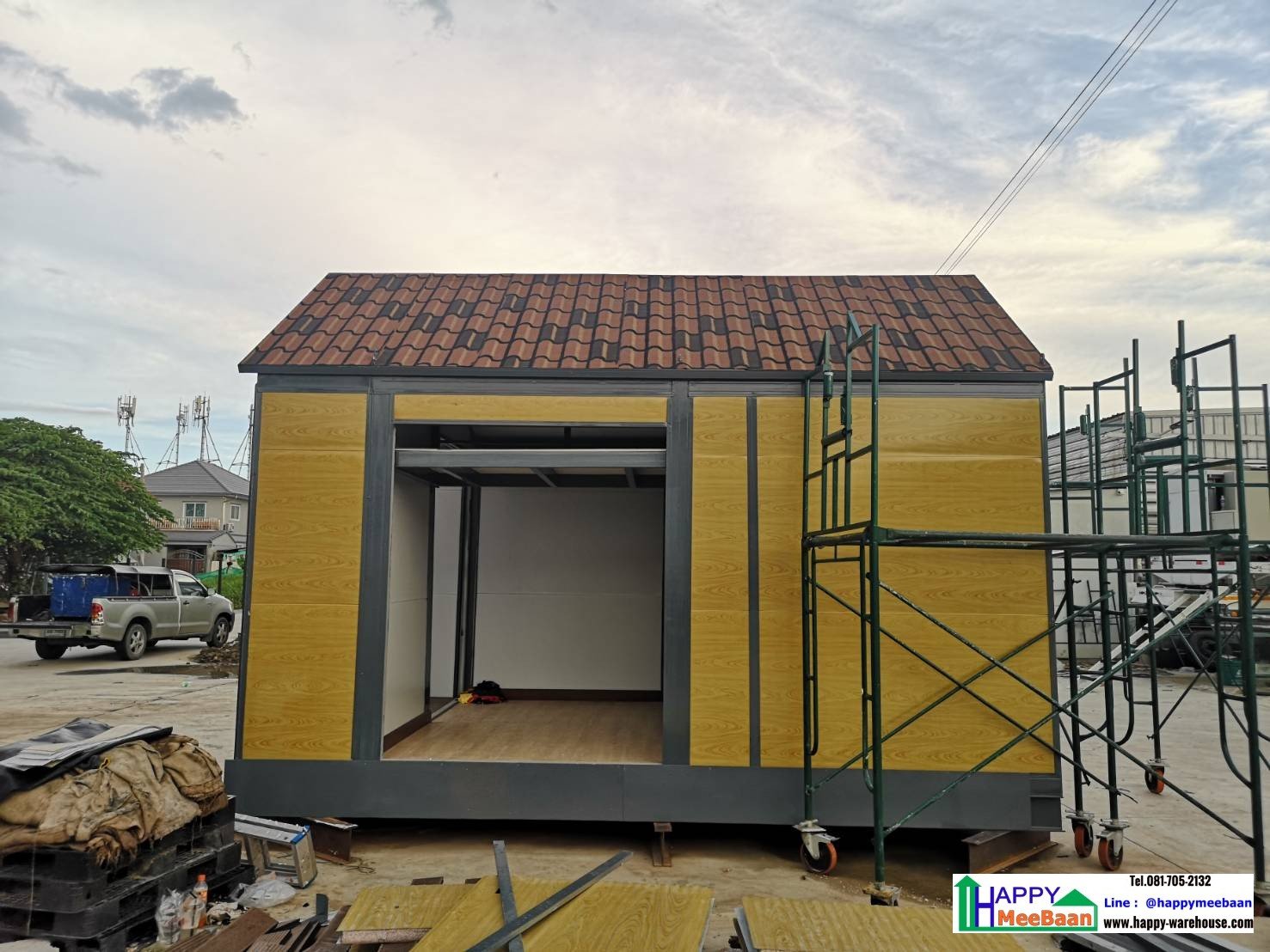 บ้านน็อคดาวน์ บ้านสำเร็จรูป