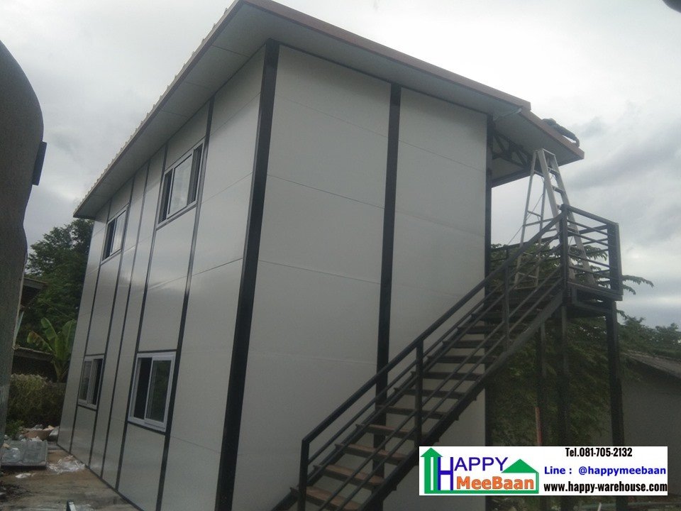 บ้านพักสองชั้น บ้านพักพนักงาน