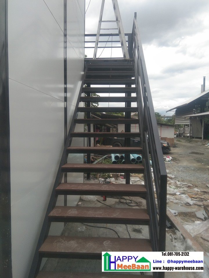 บ้านพักสองชั้น บ้านพักพนักงาน