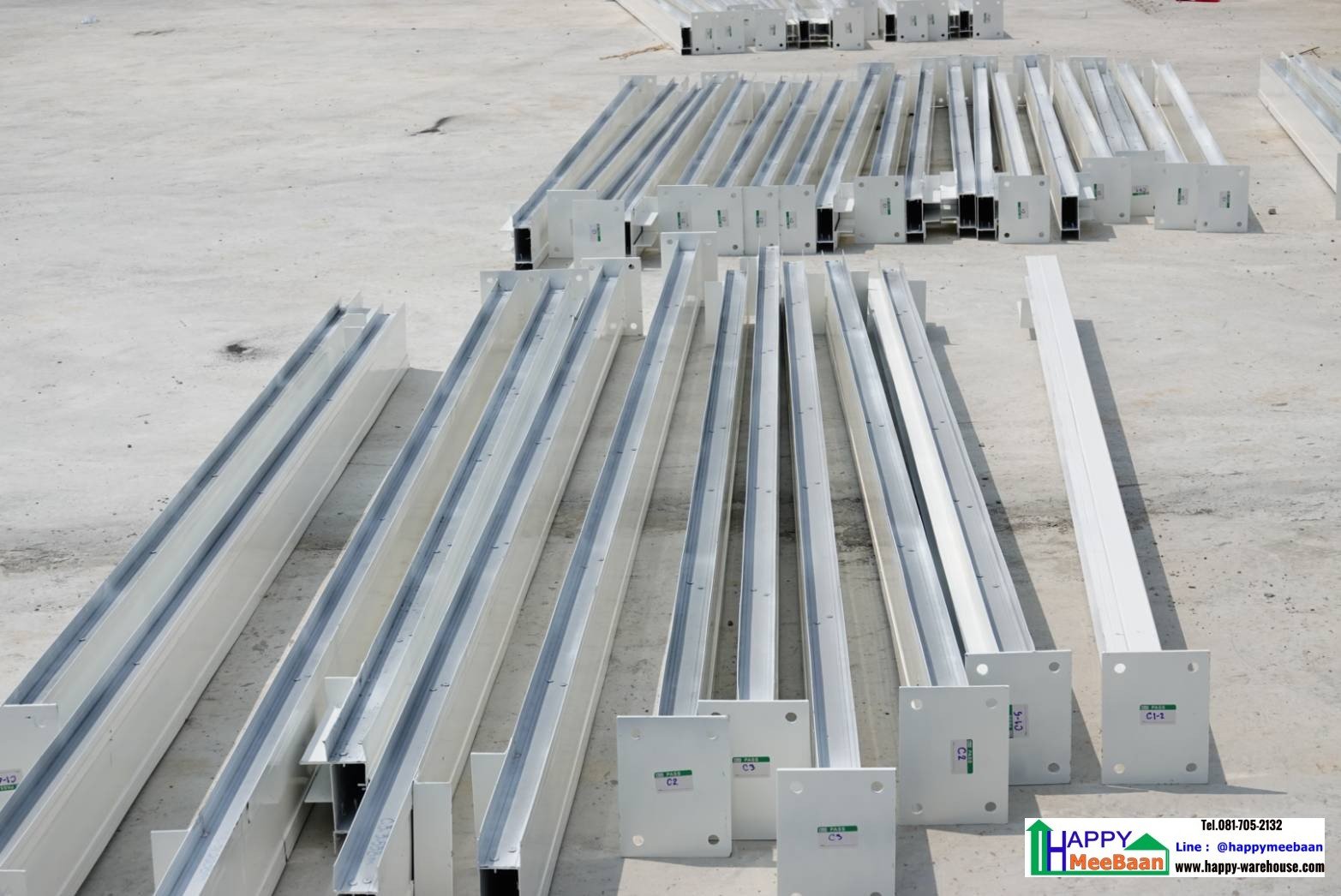 สร้างออฟฟิศ สร้างคลังสินค้า ผนัง EPS