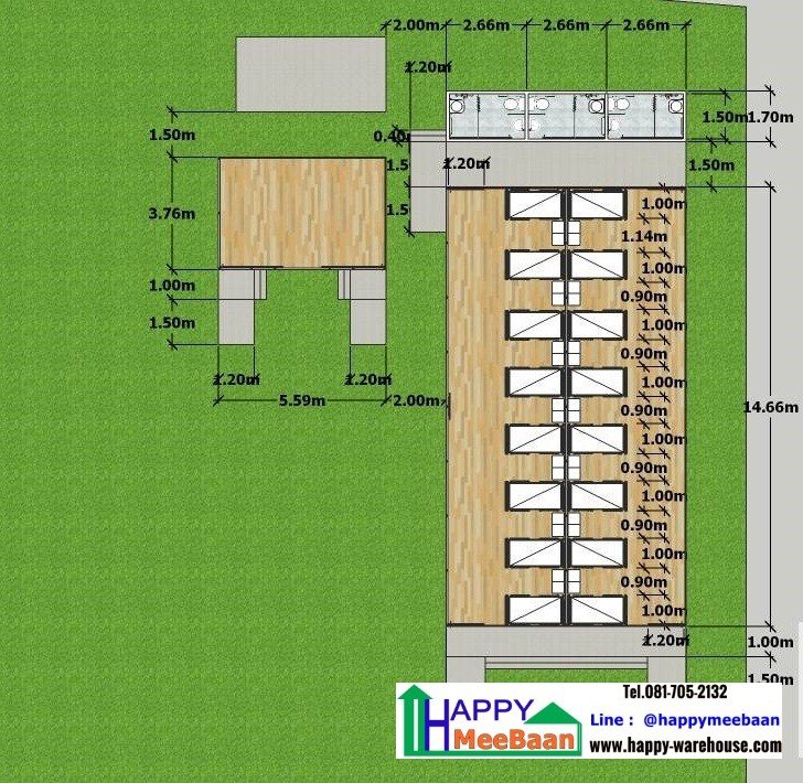 บ้านสำเร็จรูป บ้านน็อคดาวน์