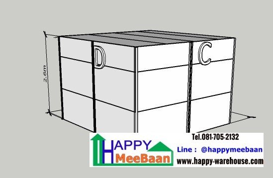 ผนัง EPS Isowall Sandwich panel