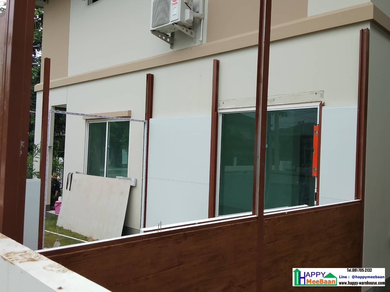 สร้างออฟฟิศ สร้างห้องพัก สร้างบ้านพัก Work from home