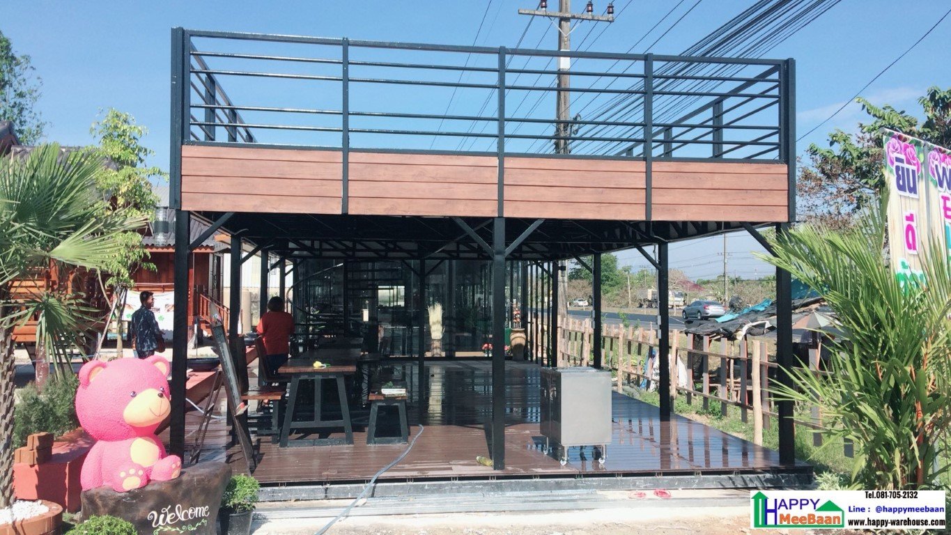 สร้างออฟฟิศ สร้างร้านค้าบนที่ดินเช่า ด้วยผนัง Isowall EPS Sandwich Panel เคลื่อนย้ายได้ สร้างออฟฟิศ สร้างร้านค้าบนที่ดินเช่า ด้วยผนัง Isowall EPS Sandwich Panel เคลื่อนย้ายได้