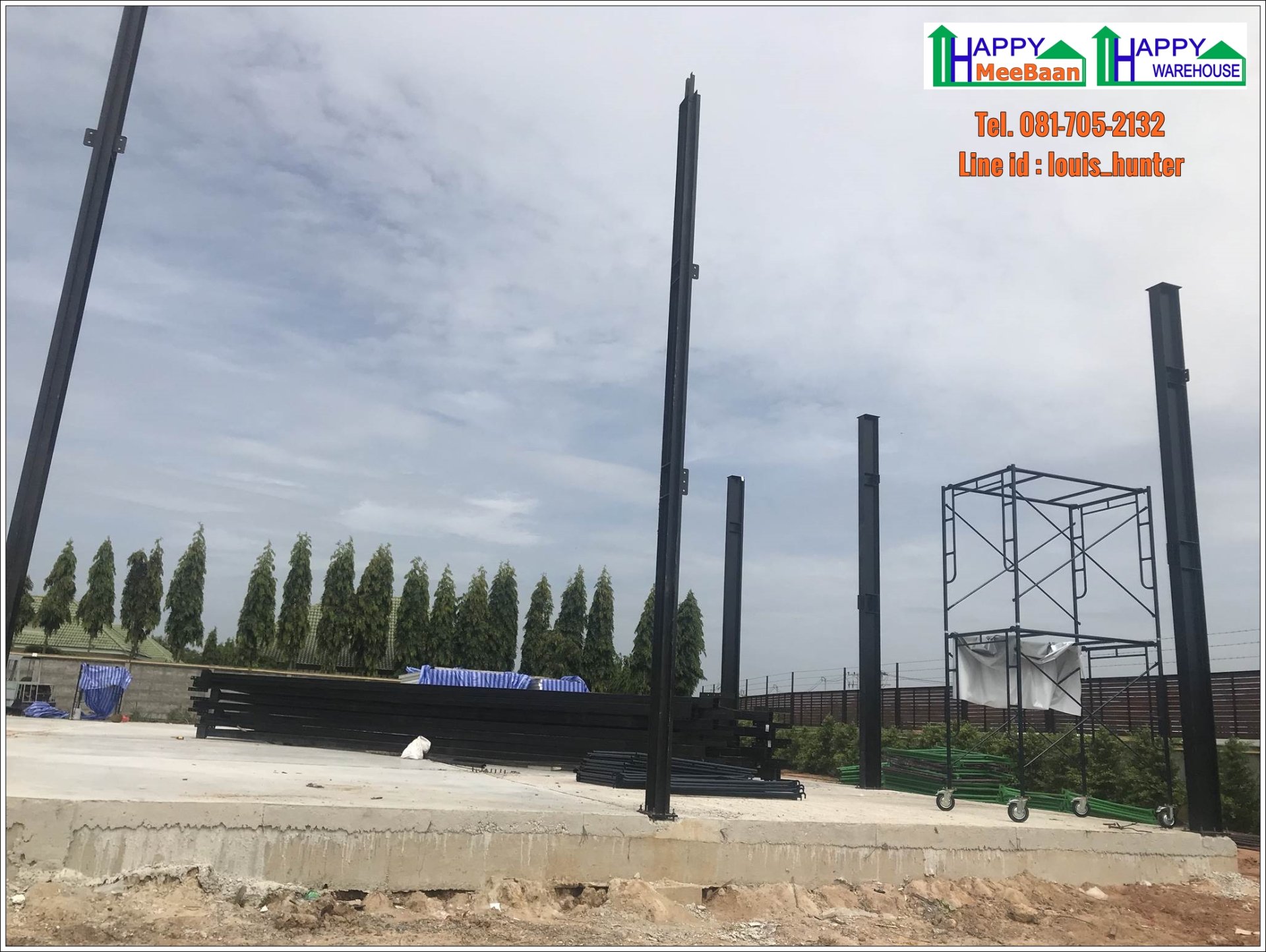 สร้างโกดัง สร้างคลังสินค้า