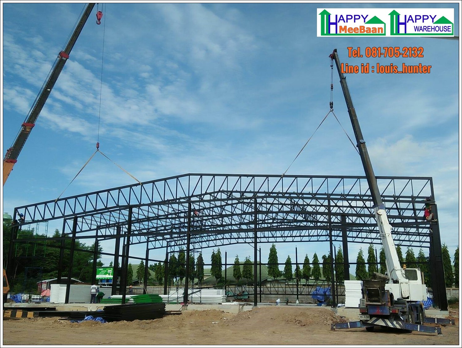 สร้างโกดัง สร้างคลังสินค้า