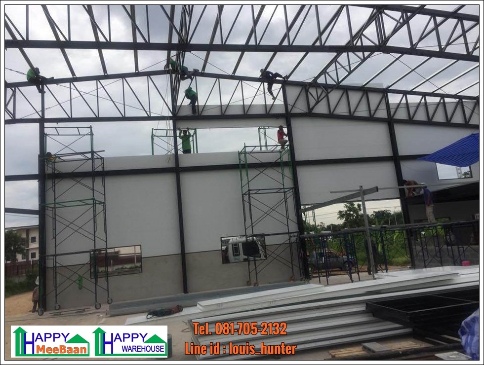 สร้างโกดัง สร้างคลังสินค้า