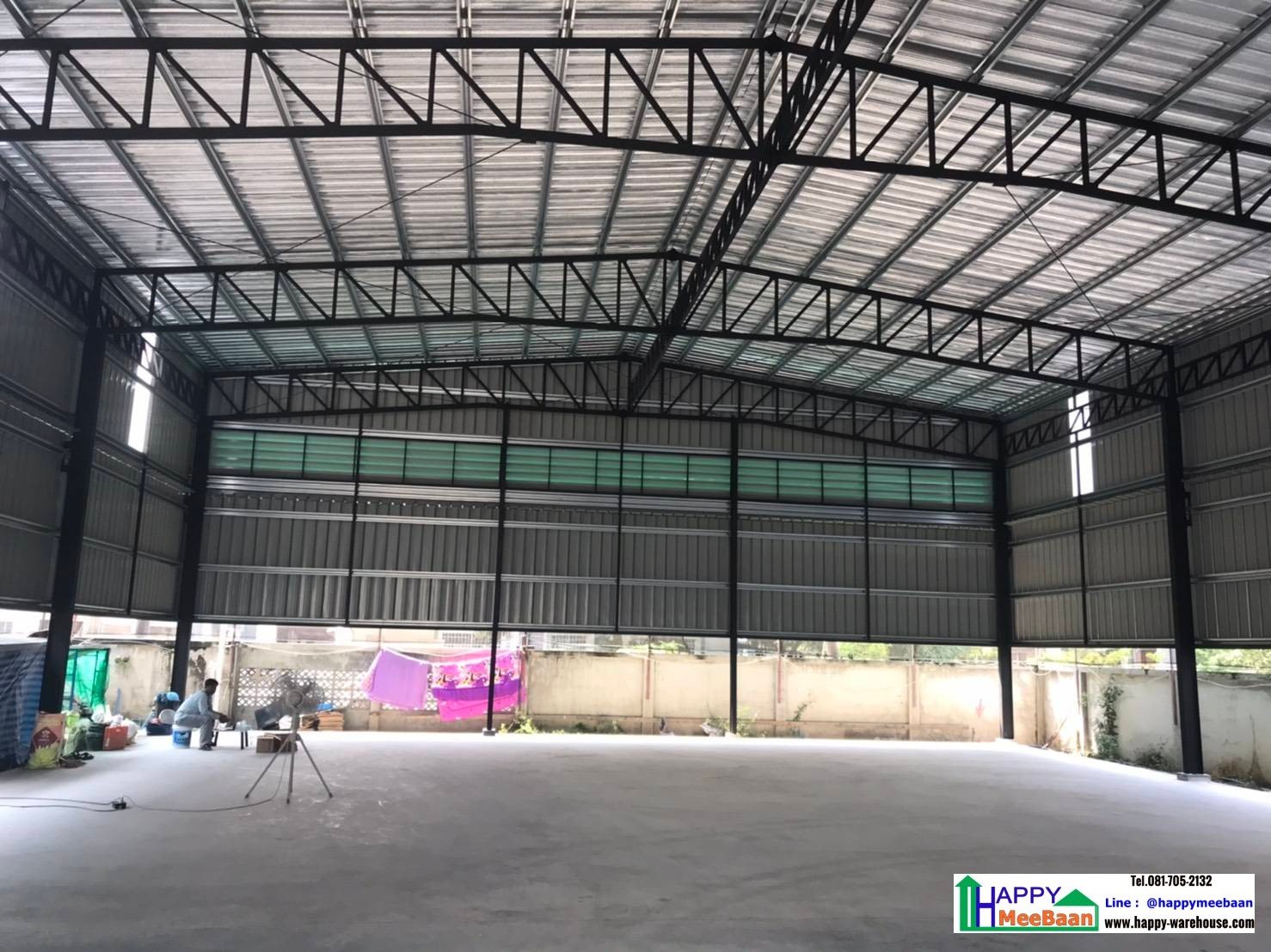 สร้างคลังสินค้า สร้างโกดัง สร้างร้านค้าโครงเหล็ก