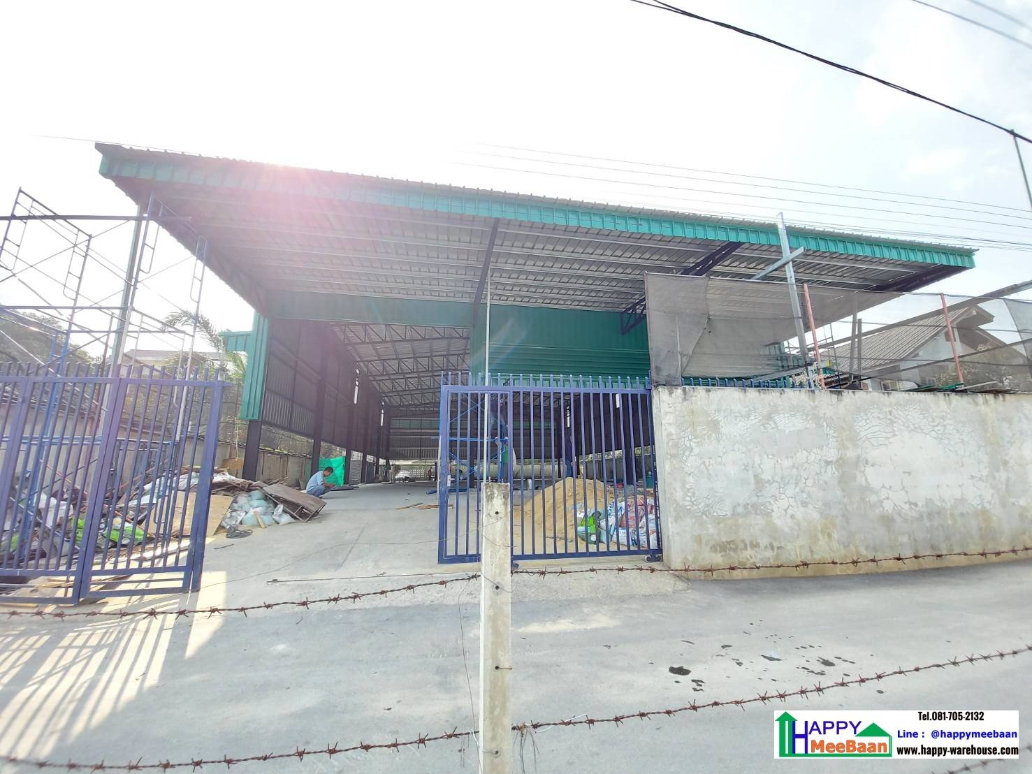 สร้างคลังสินค้า สร้างโกดัง สร้างร้านค้าโครงเหล็ก
