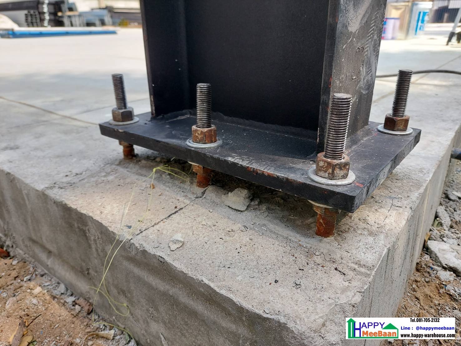 สร้างคลังสินค้า สร้างโกดัง สร้างร้านค้าโครงเหล็ก