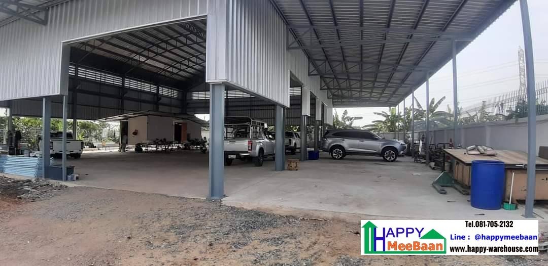 โรงงานโกดังหลังคาโค้ง