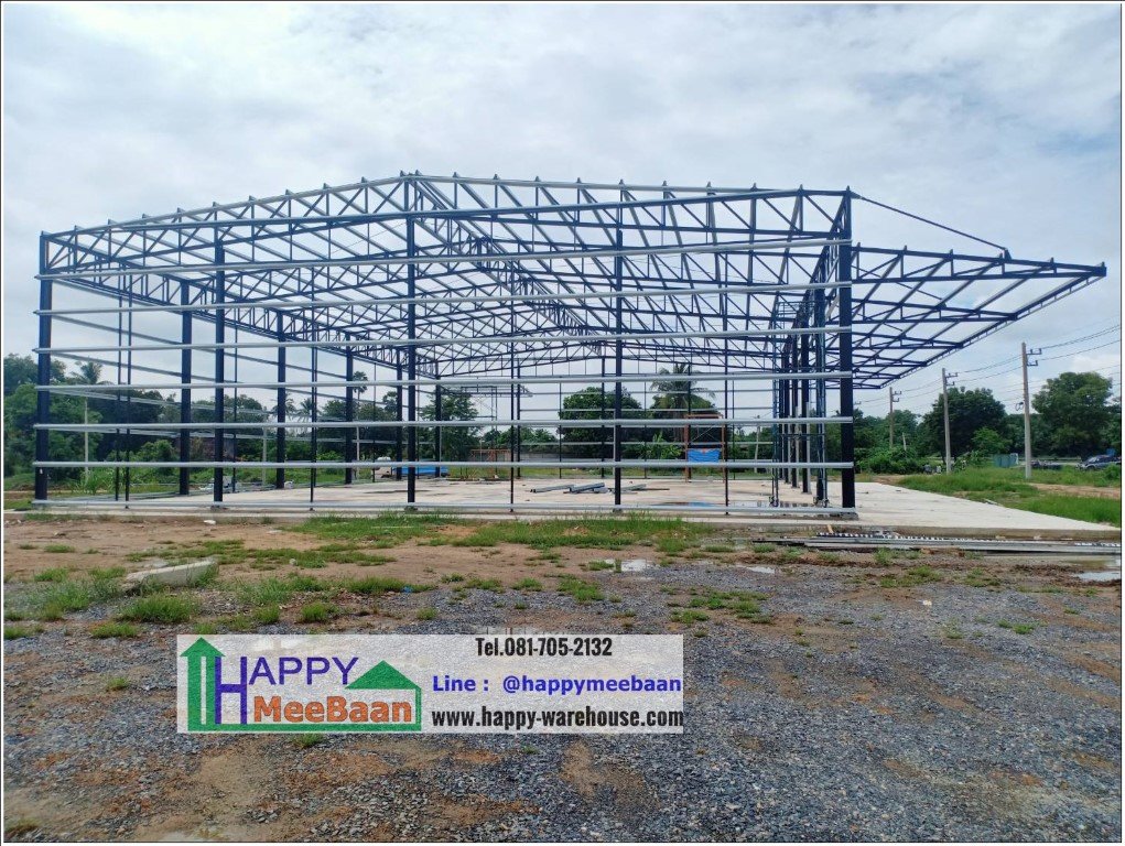 สร้างโรงงาน สร้างคลังสินค้า