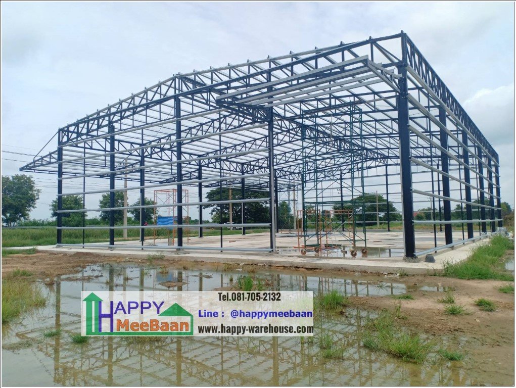 สร้างโรงงาน สร้างคลังสินค้า