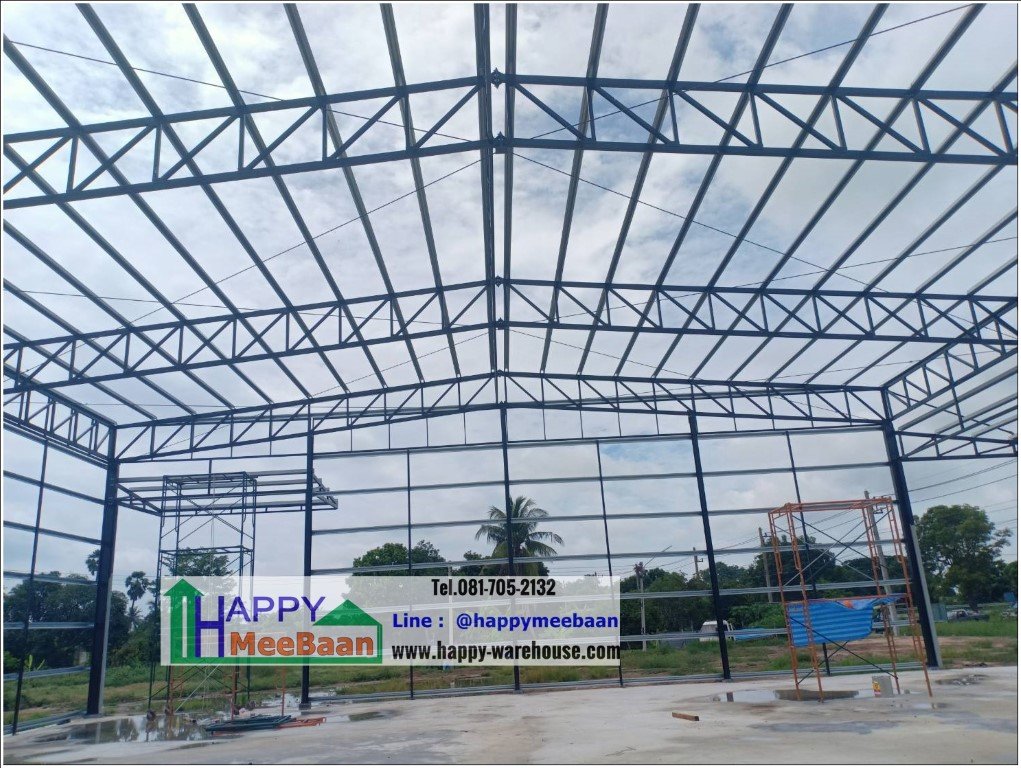 สร้างโรงงาน สร้างคลังสินค้า