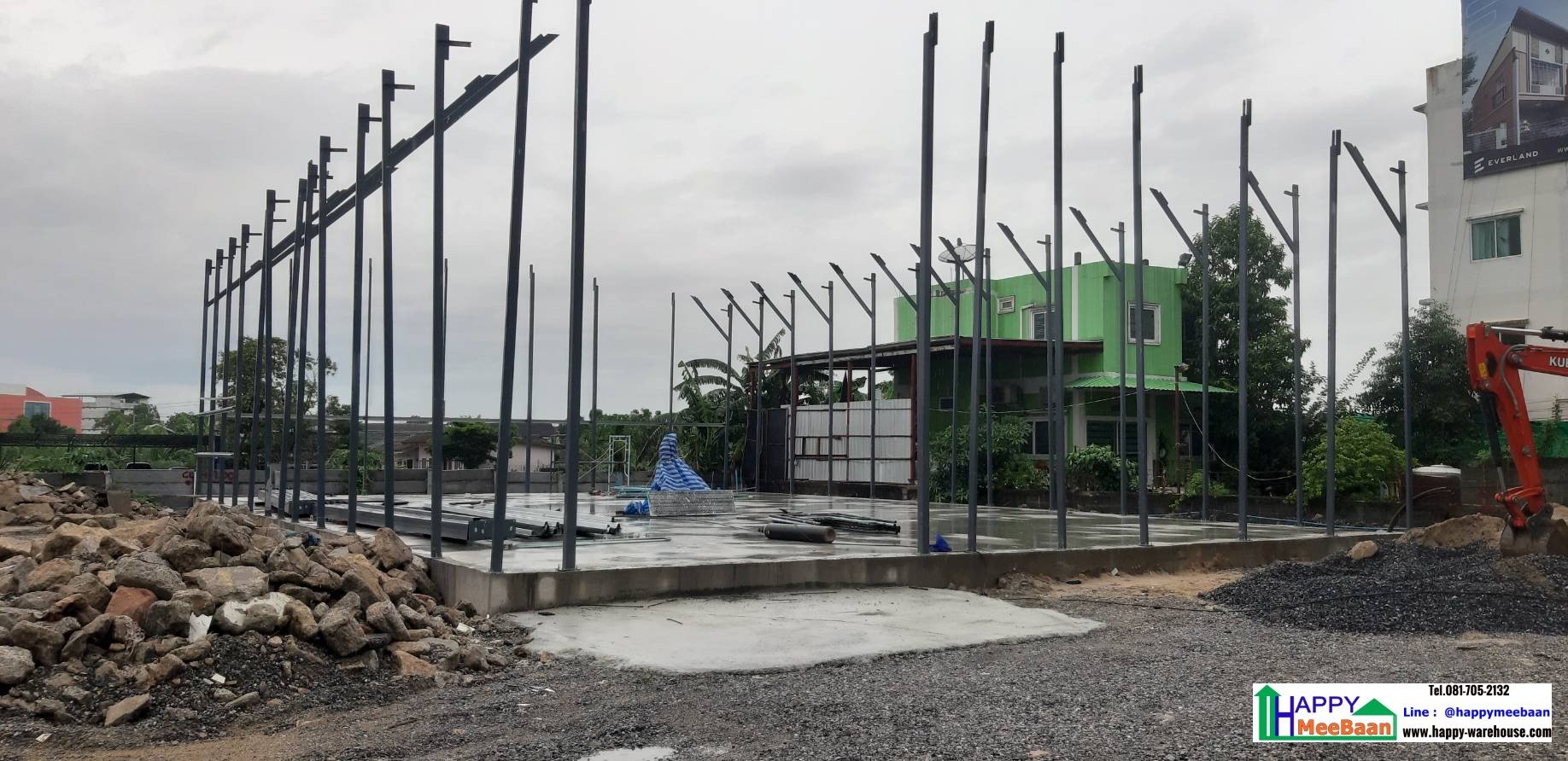 สร้างโกดัง สร้างคลังสินค้าให้เช่า