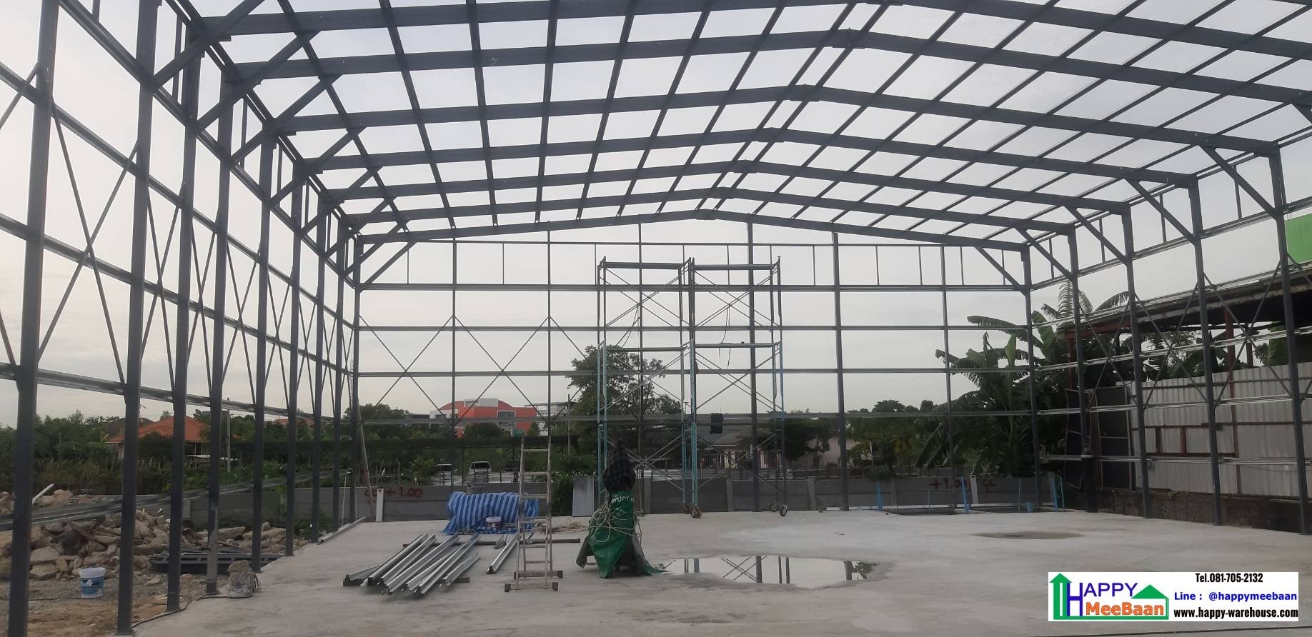 สร้างโกดัง สร้างคลังสินค้าให้เช่า