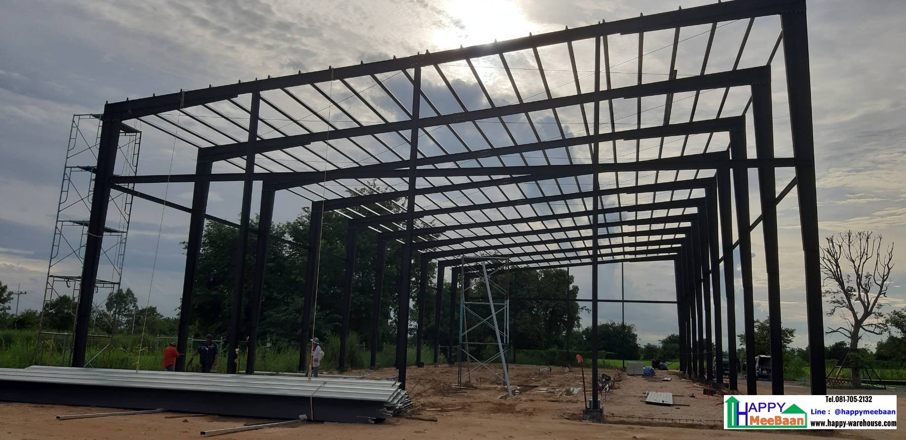 สร้างคลังสินค้า