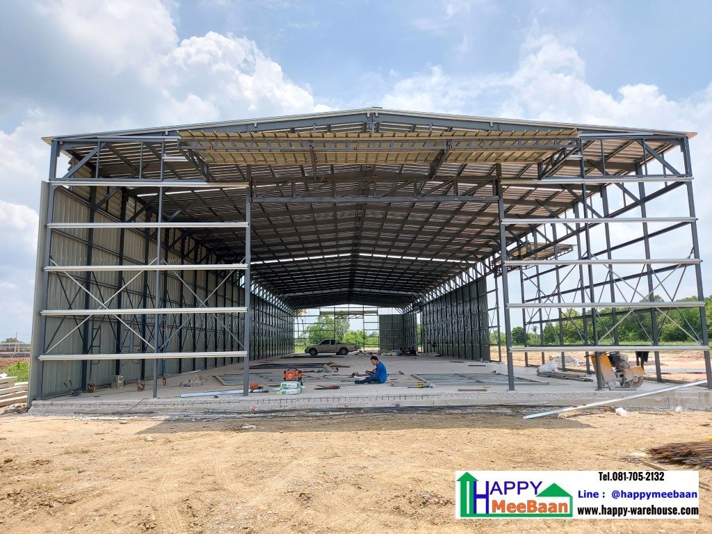 สร้างโกดัง สร้างคลังสินค้า