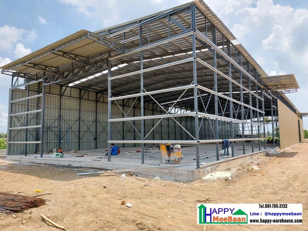 สร้างโกดัง สร้างคลังสินค้า