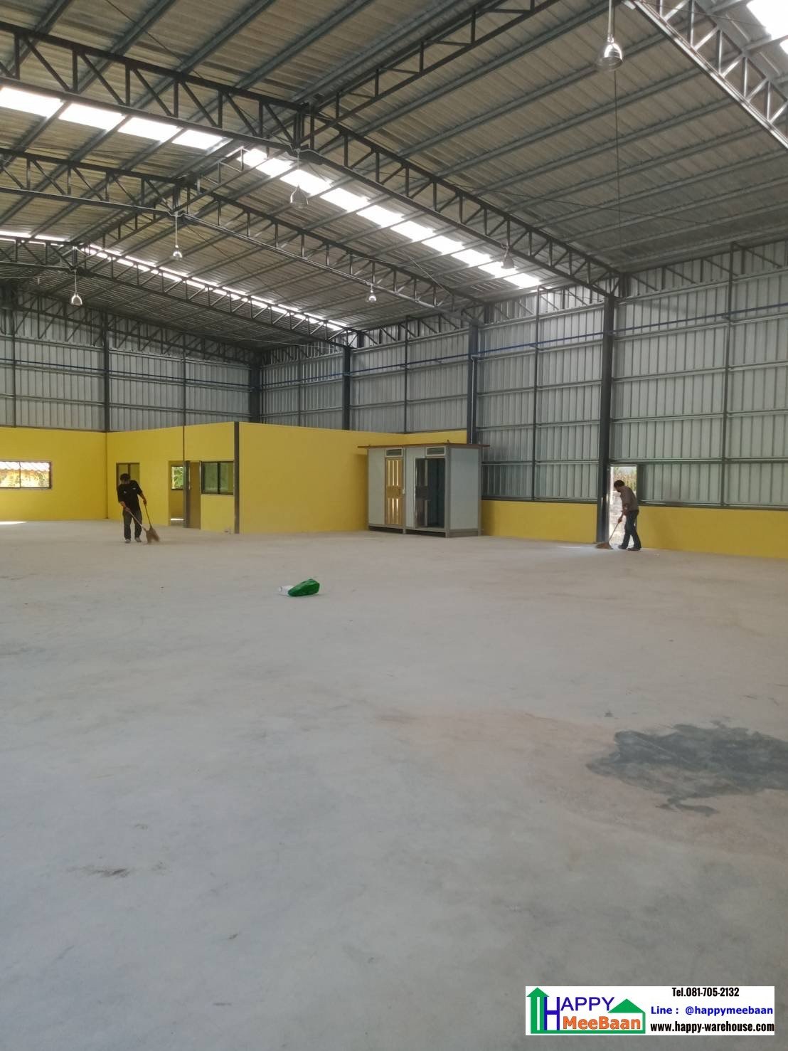 รับสร้างโกดัง คลังสินค้าขนาดใหญ่