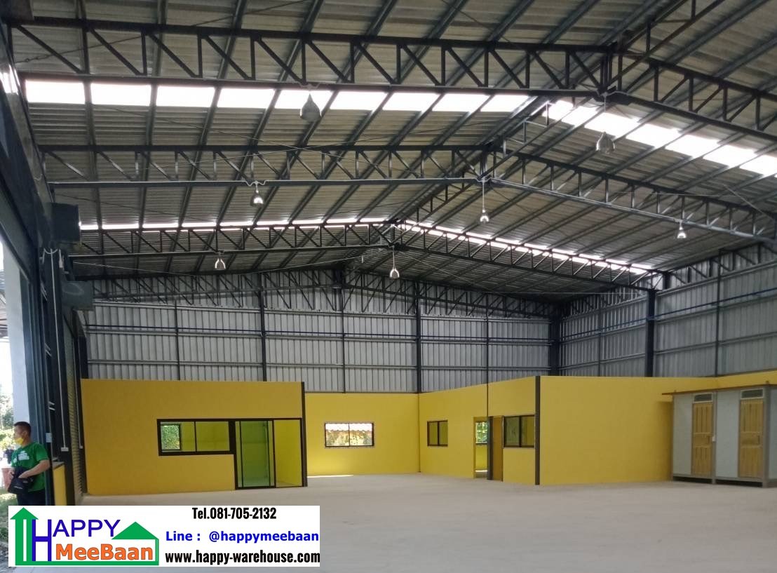 รับสร้างโกดัง คลังสินค้าขนาดใหญ่