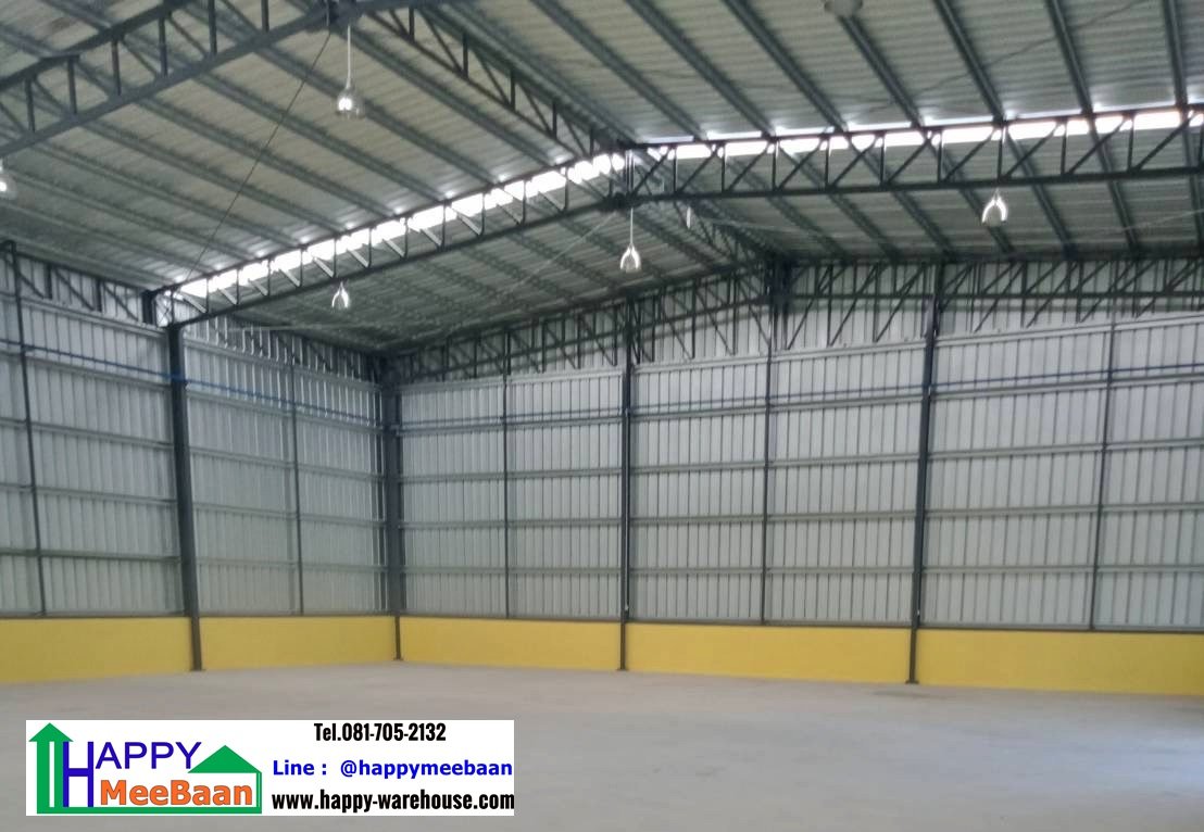 รับสร้างโกดัง คลังสินค้าขนาดใหญ่