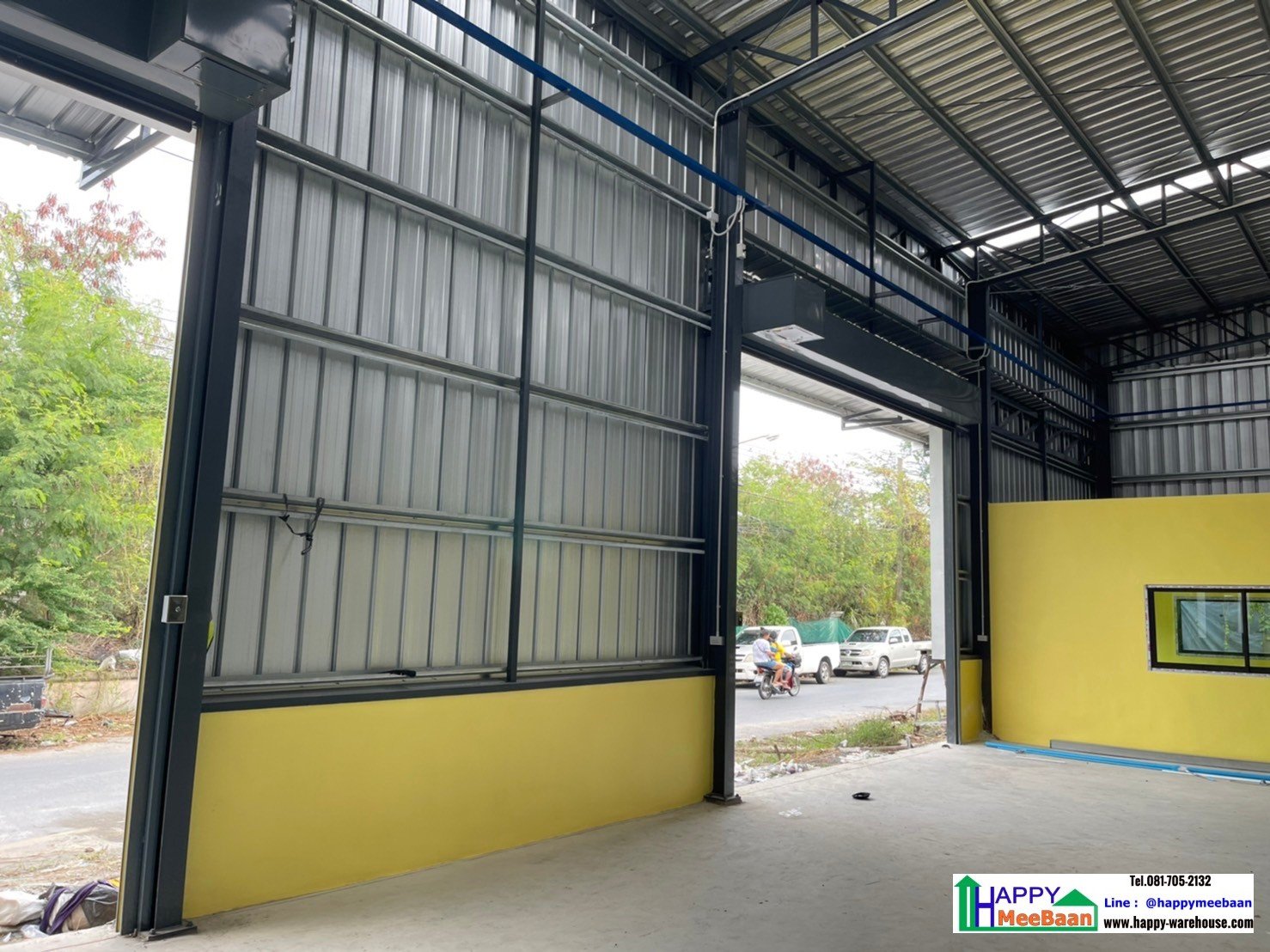 รับสร้างโกดัง คลังสินค้าขนาดใหญ่