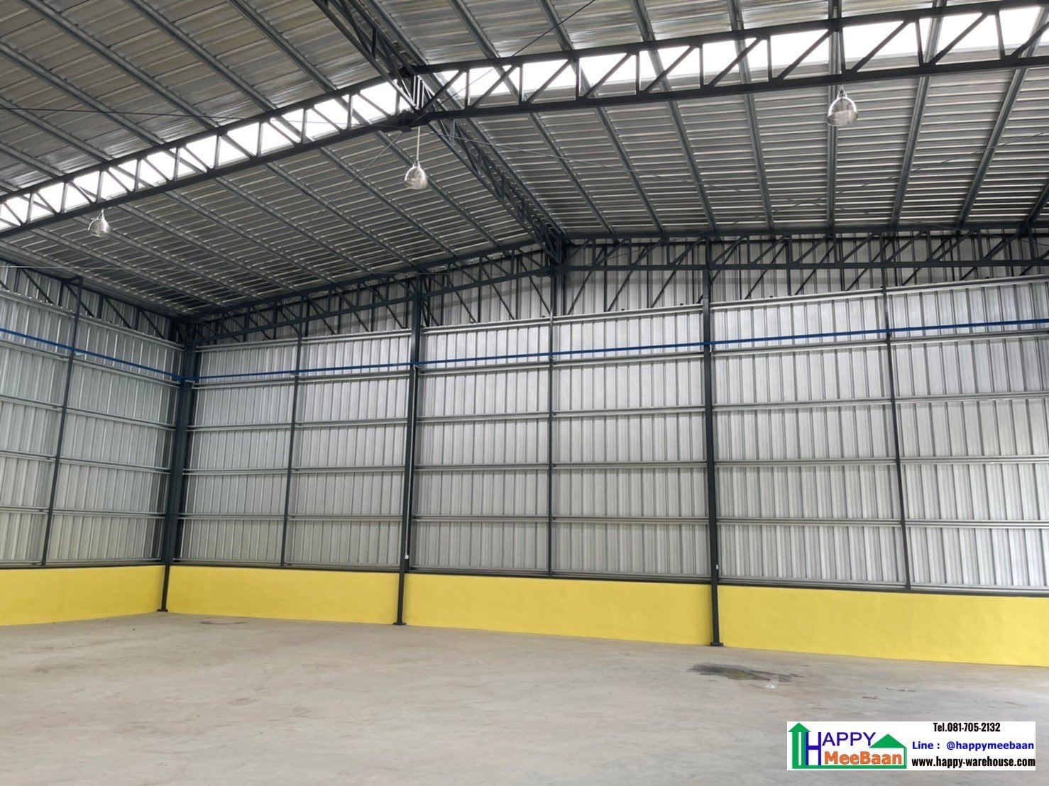 รับสร้างโกดัง คลังสินค้าขนาดใหญ่