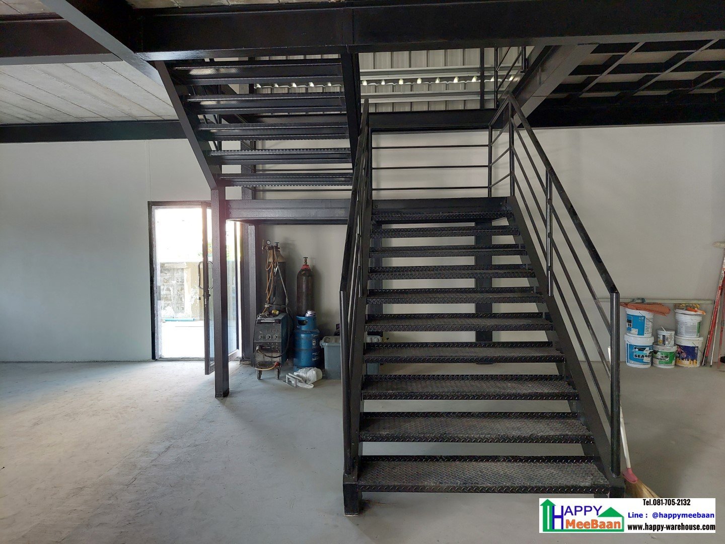 รับสร้างโกดัง รับสร้างโรงงาน พร้อมชั้นลอย