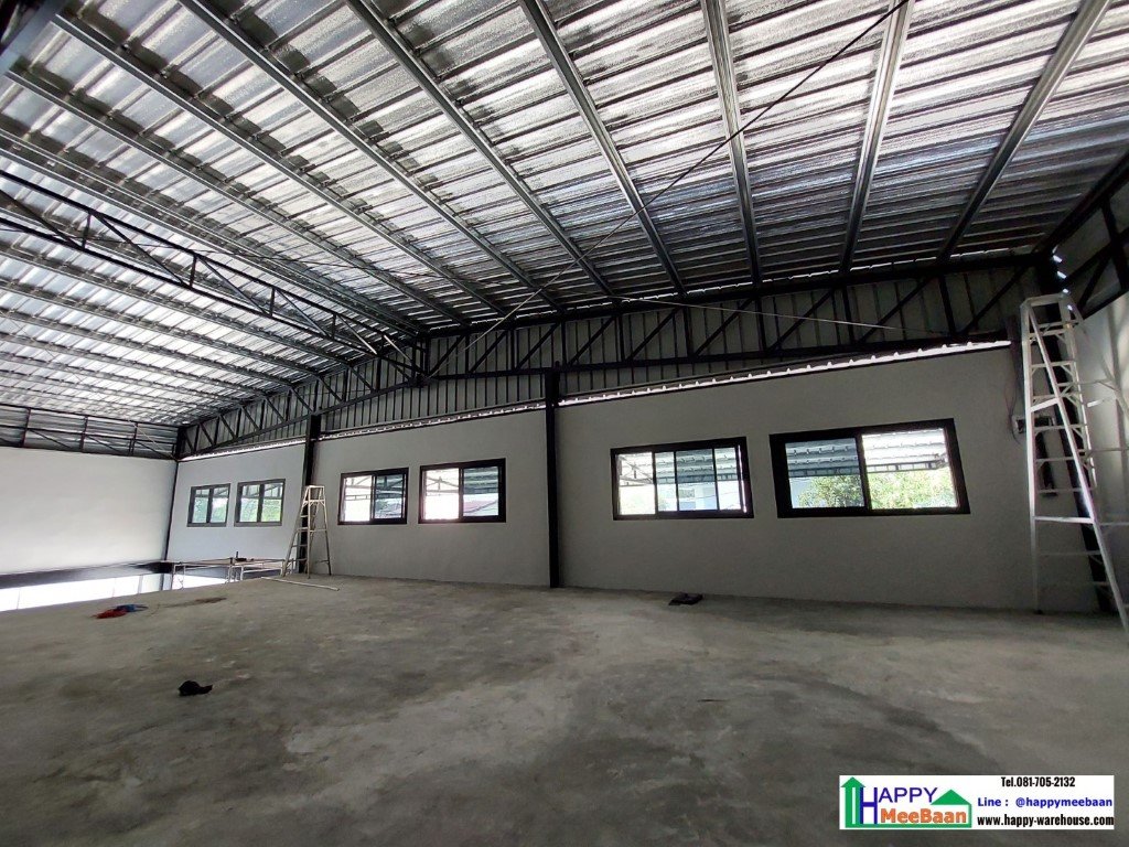 รับสร้างโกดัง รับสร้างโรงงาน พร้อมชั้นลอย